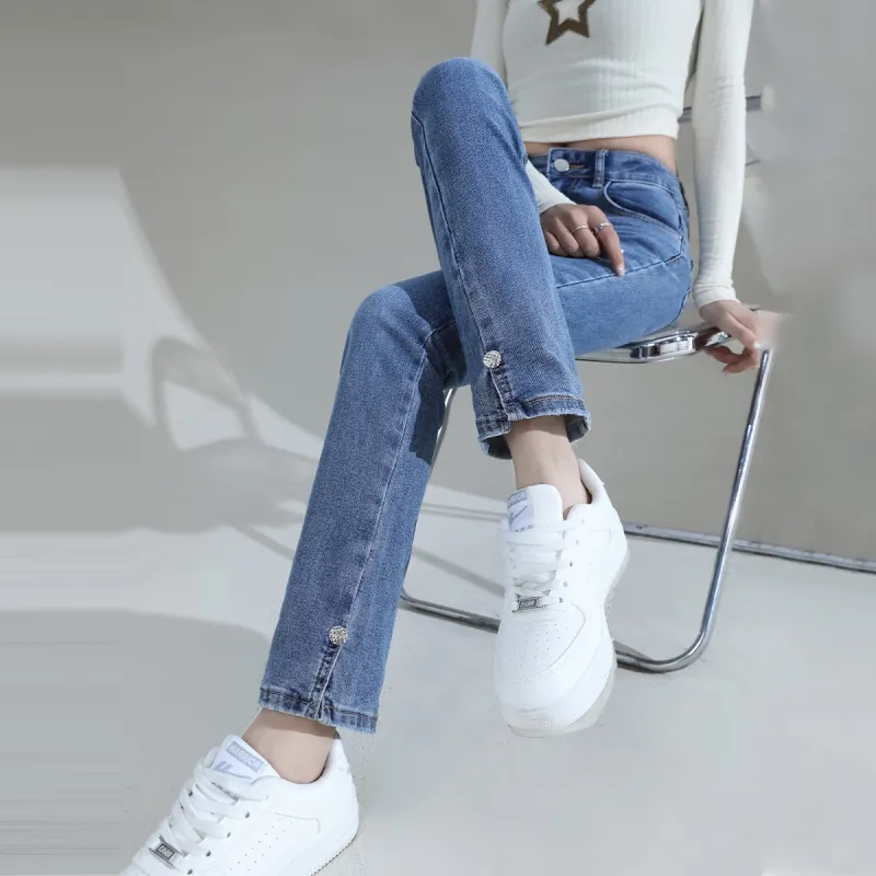 Tonlion Jeans Women's Light Blue-3