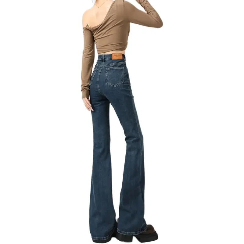 Tonlion Jeans Women's Dark Blue-6