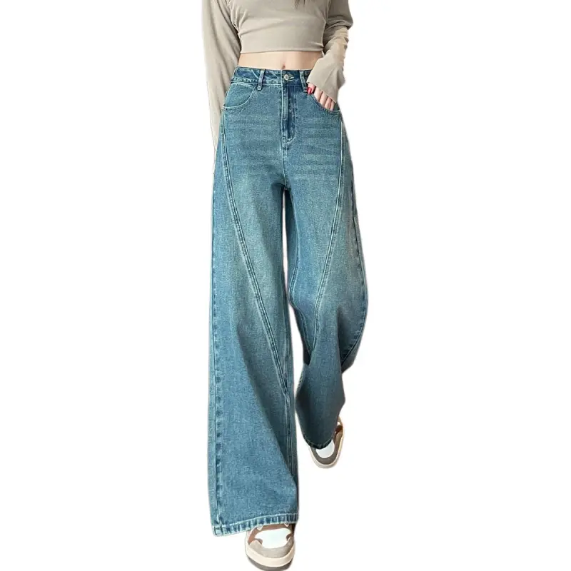 Tonlion Jeans Women's Vintage Blue-1