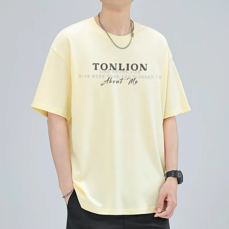 Tonlion T Shirts Unisex-18