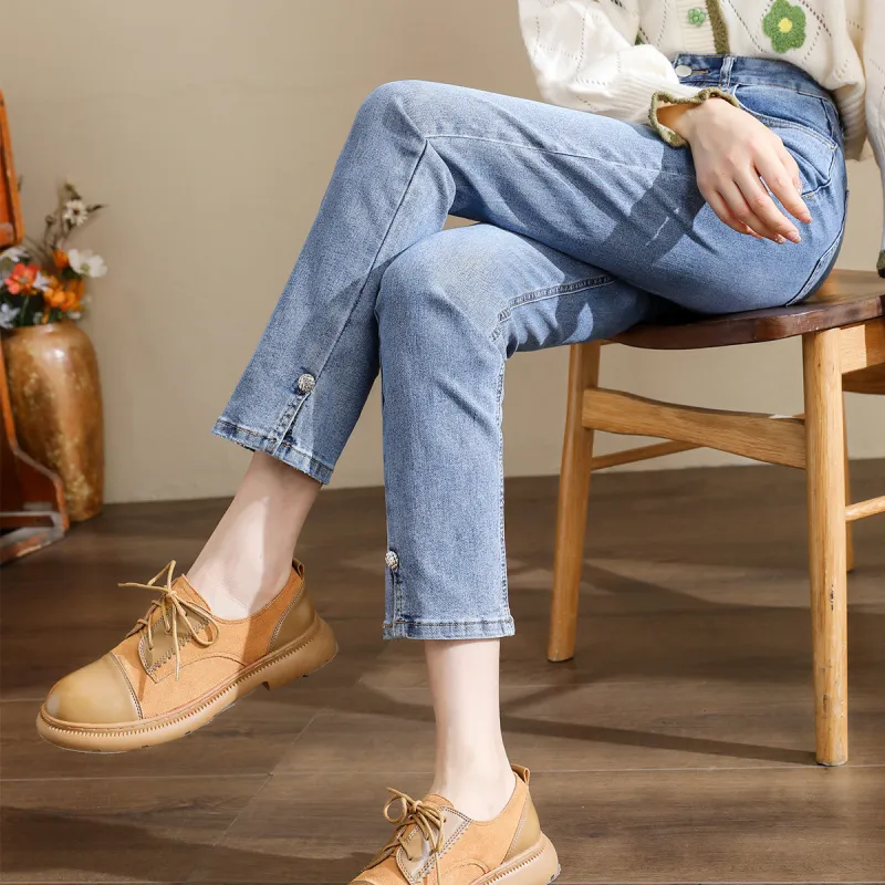 Tonlion Jeans Women's Light Blue-3