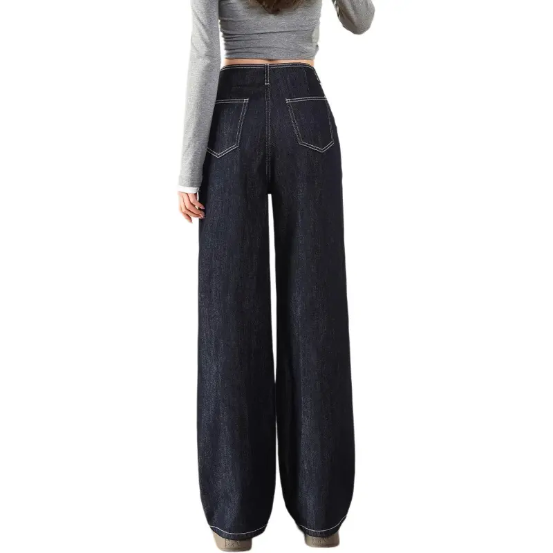 Tonlion Jeans Women's Dark Blue-1