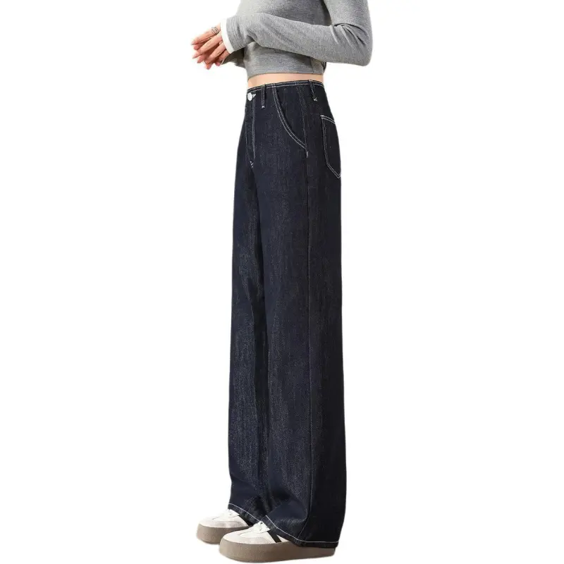 Tonlion Jeans Women's Dark Blue-6