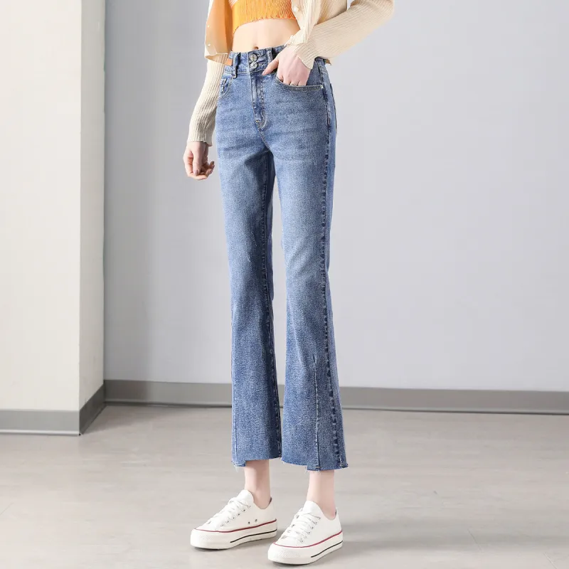 Tonlion Jeans Women's Dusty Blue-6
