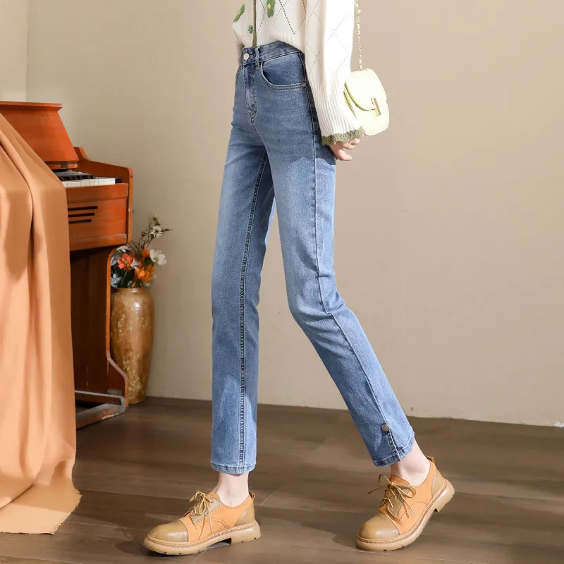 Tonlion Jeans Women's Light Blue-4