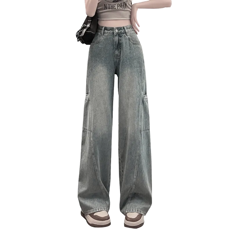 Tonlion Jeans Women's Vintage Blue-1