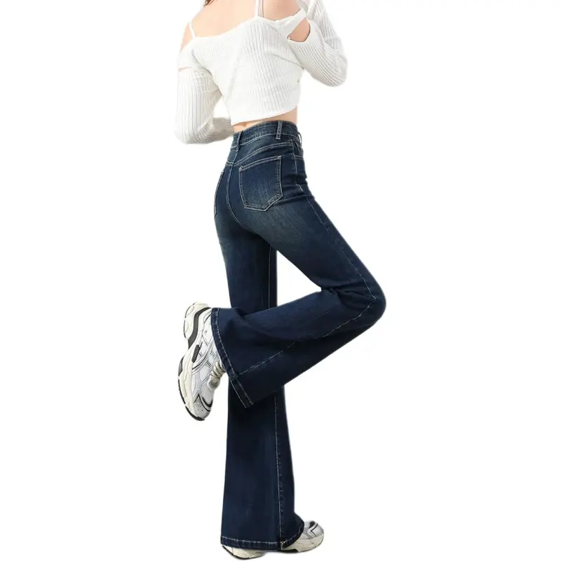 Tonlion Jeans Women's Dark Blue-5