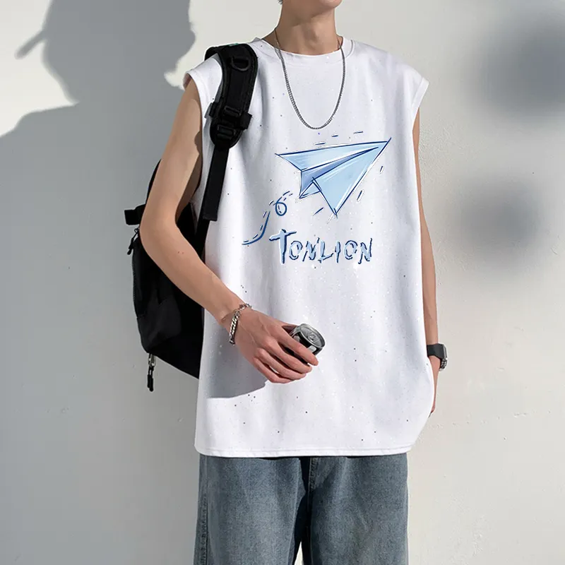 Tonlion Tank Tops Unisex-3