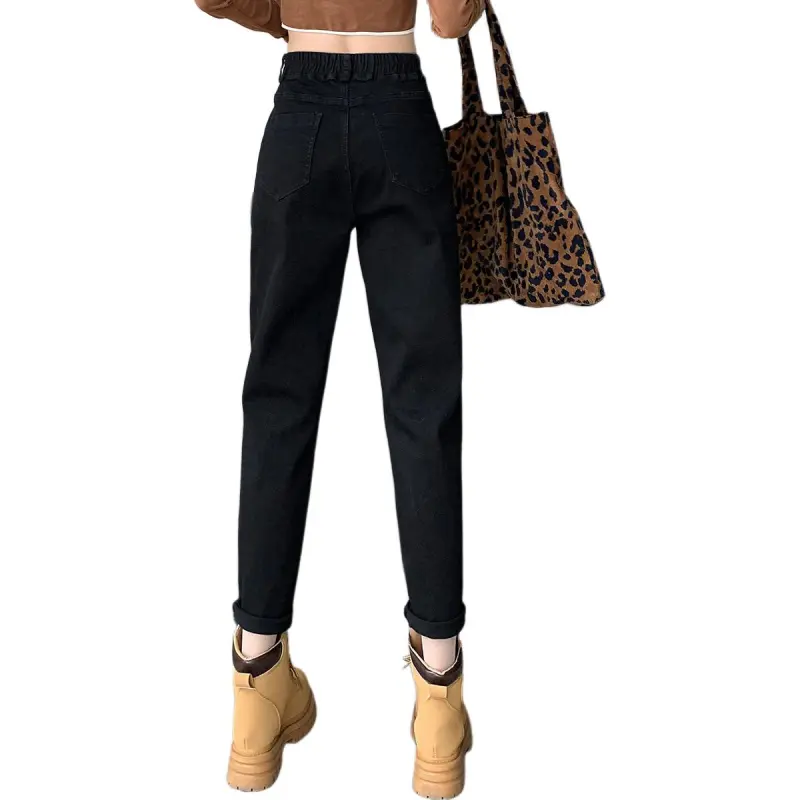 Tonlion Jeans Women's Black-1