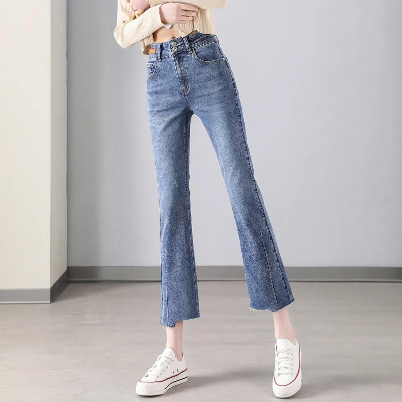 Tonlion Jeans Women's Dusty Blue-2