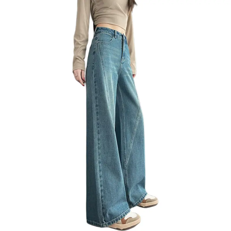 Tonlion Jeans Women's Vintage Blue-3