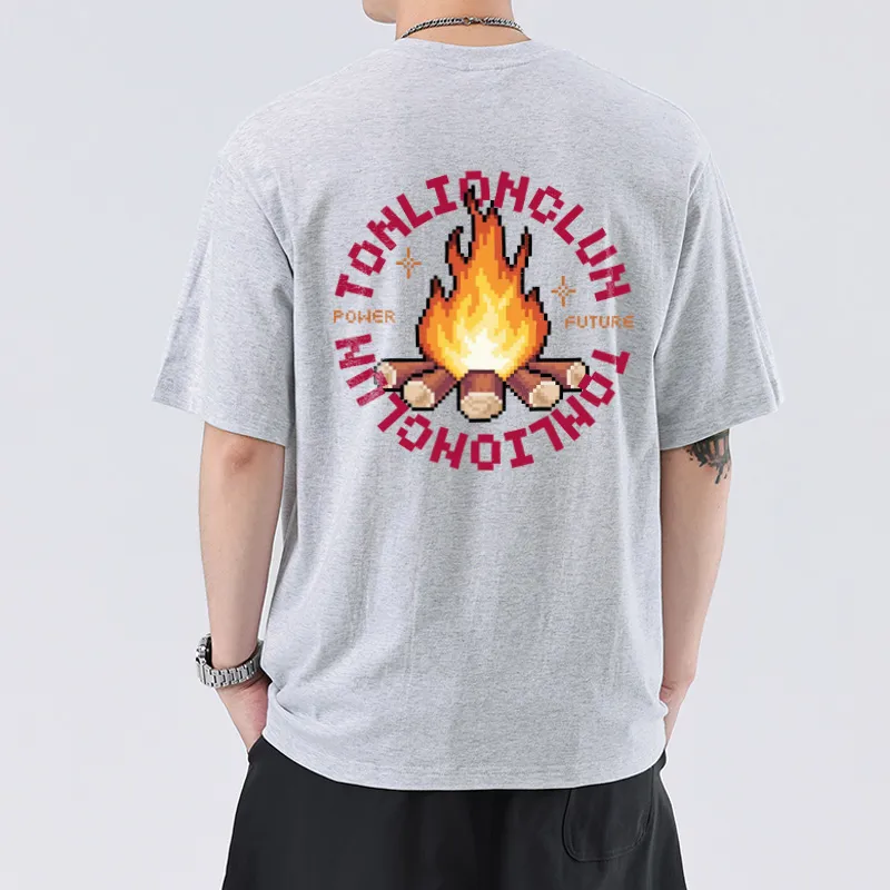 Tonlion T Shirts Unisex-24