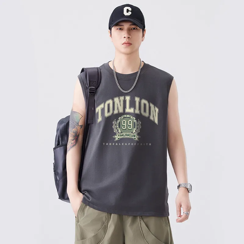 Tonlion Tank Tops Unisex-16