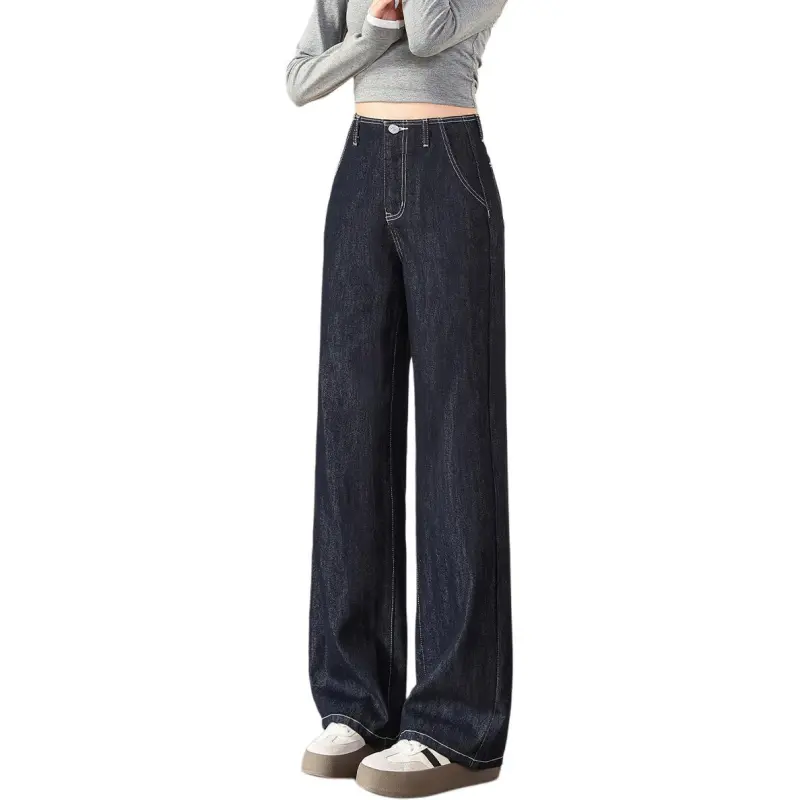 Tonlion Jeans Women's Dark Blue-3