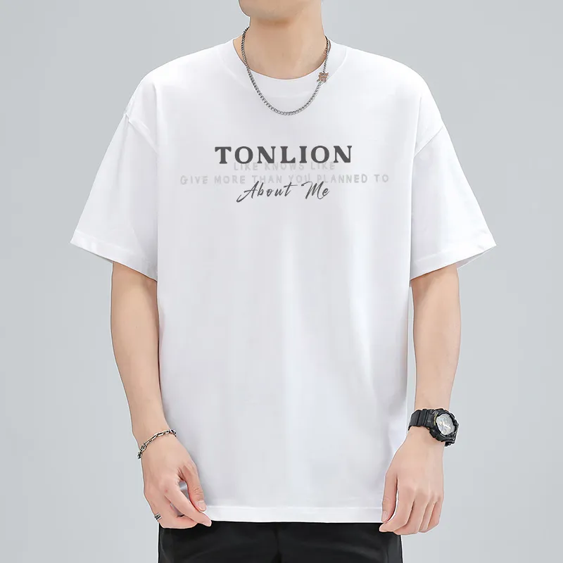Tonlion T Shirts Unisex-13