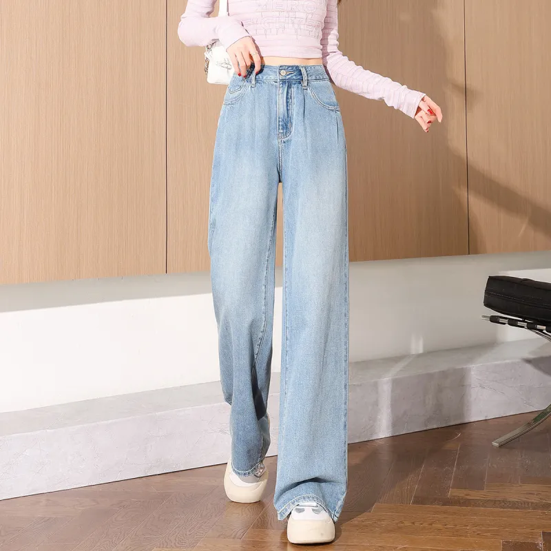 Tonlion Jeans Women's Light Blue-5