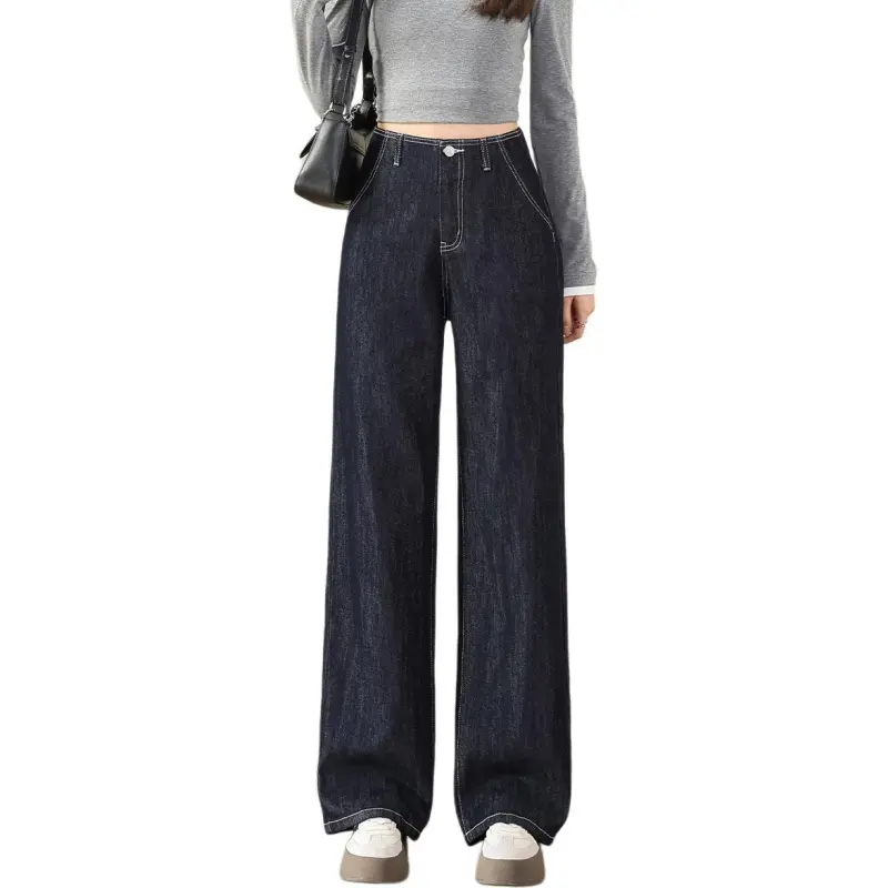 Tonlion Jeans Women's Dark Blue-4