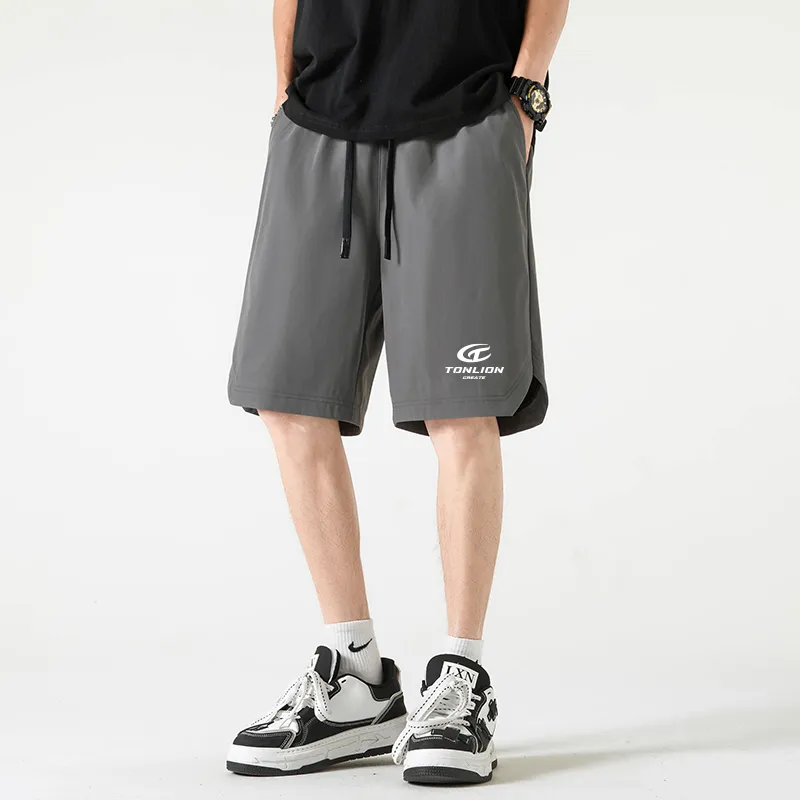 Tonlion Casual Shorts Unisex-12