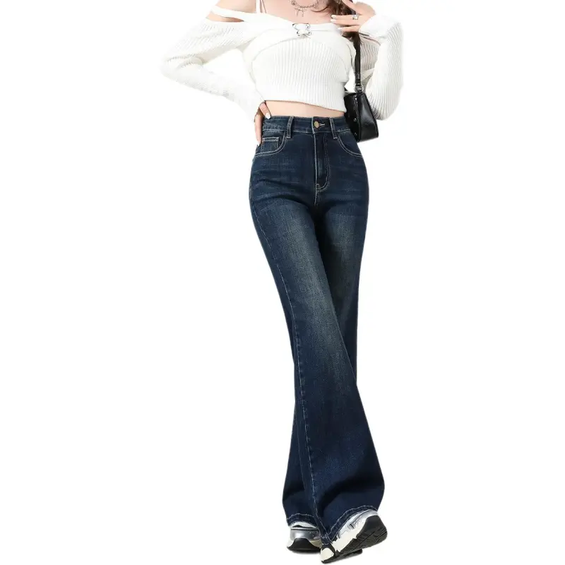 Tonlion Jeans Women's Dark Blue-2