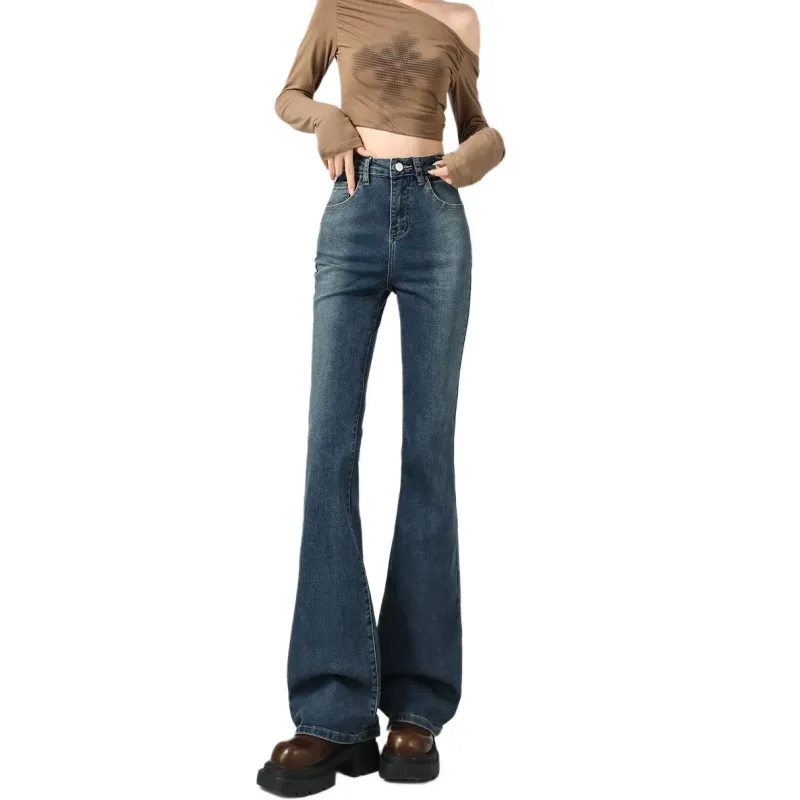 Tonlion Jeans Women's Dark Blue-4