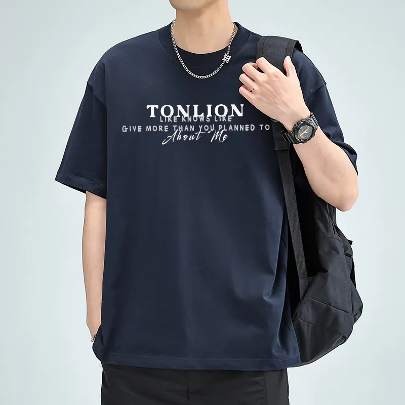 Tonlion T Shirts Unisex-8