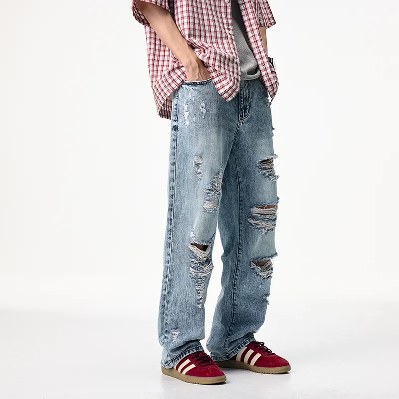 Tonlion Jeans Unisex Light Blue-1