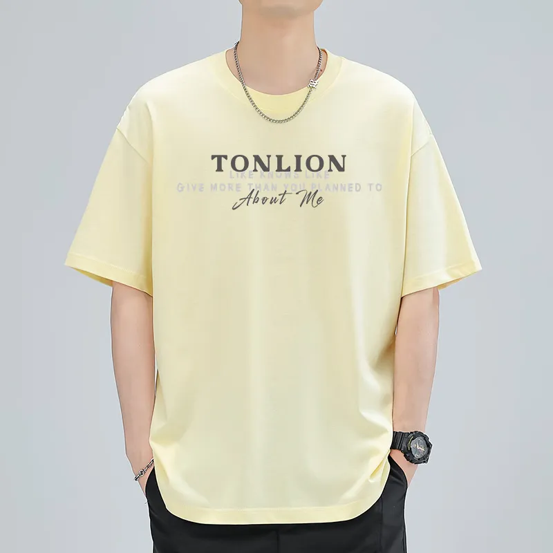 Tonlion T Shirts Unisex-17
