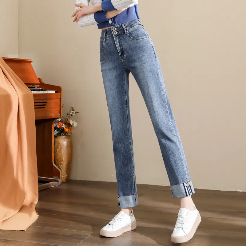 Tonlion Jeans Women's Medium Blue-3