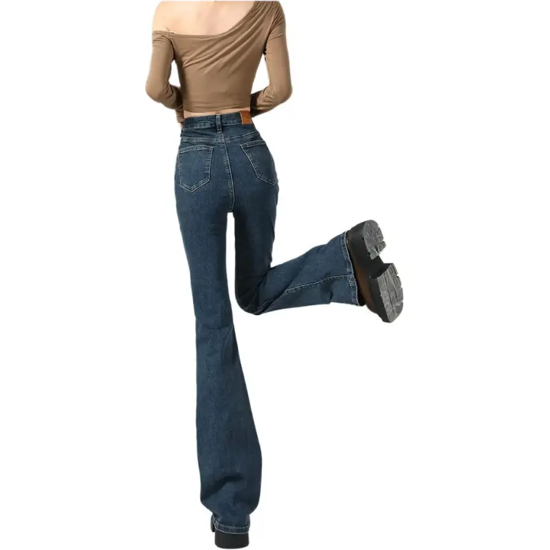 Tonlion Jeans Women's Dark Blue-1