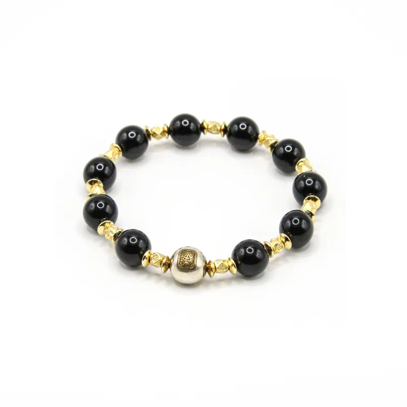 DRAGON LI Colored Glaze Jade Bracelets Unisex-1
