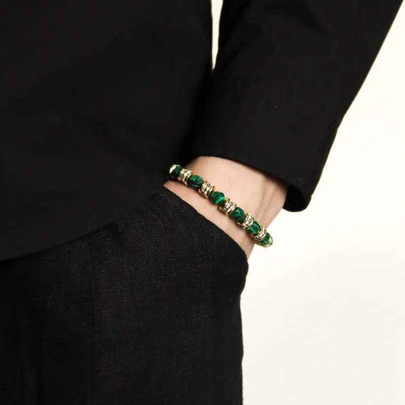 DRAGON LI Malachite Bracelets Unisex-3