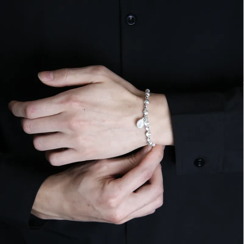 DRAGON LI 925 Sterling Silver Bracelets Unisex-4