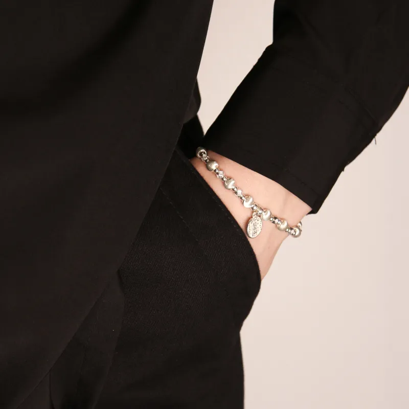 DRAGON LI 925 Sterling Silver Bracelets Unisex-6