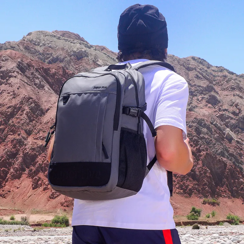 Super Five Polyester Backpack Regular Unisex Multicolor-12