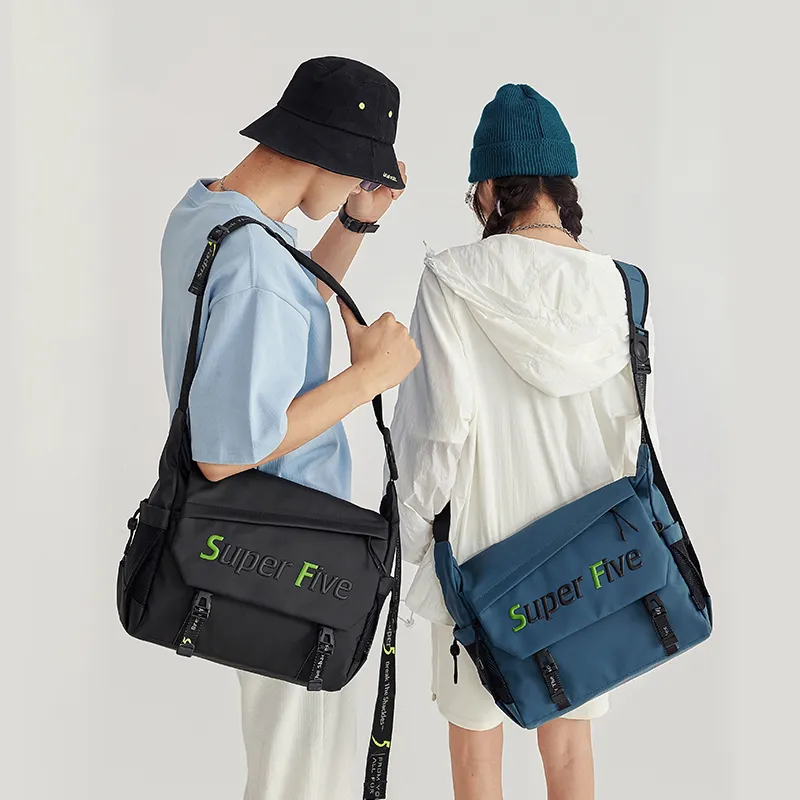 Super Five Polyester/Nylon/Water Resistant Messenger Bag Shoulder Bag Crossbody Bag Backpack Unisex-9