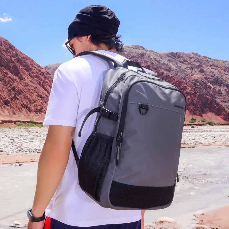 Super Five Polyester Backpack Regular Unisex Multicolor-11
