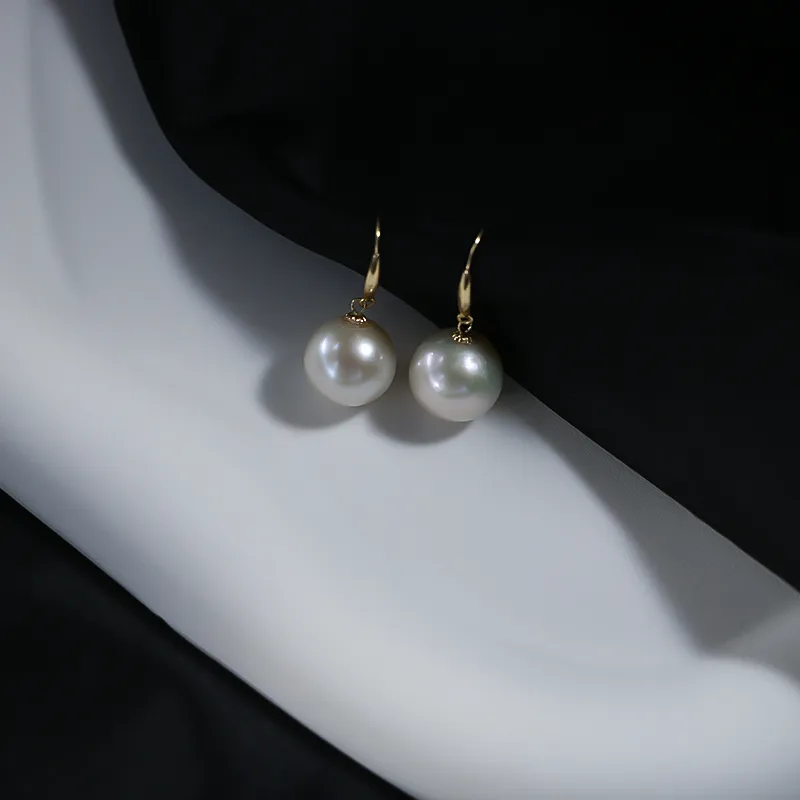 JINYUYIPIN Freshwater Pearl Earrings Women's-4