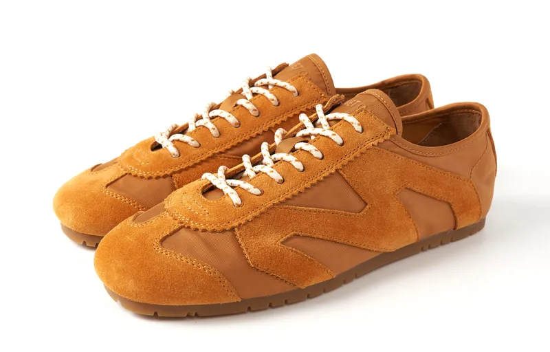 MINNETONKA Nylon Basic MS70 German Army Trainers Low Top Casual Shoes Women's Yellow-1