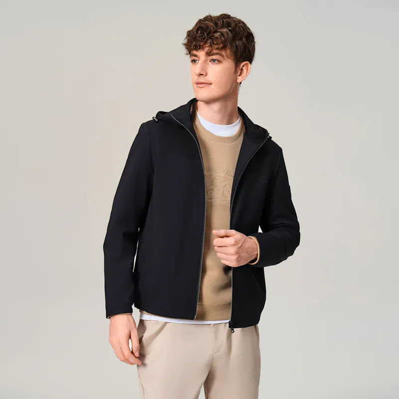 GY Goldlion Jackets Coats Men's Navy Blue-2