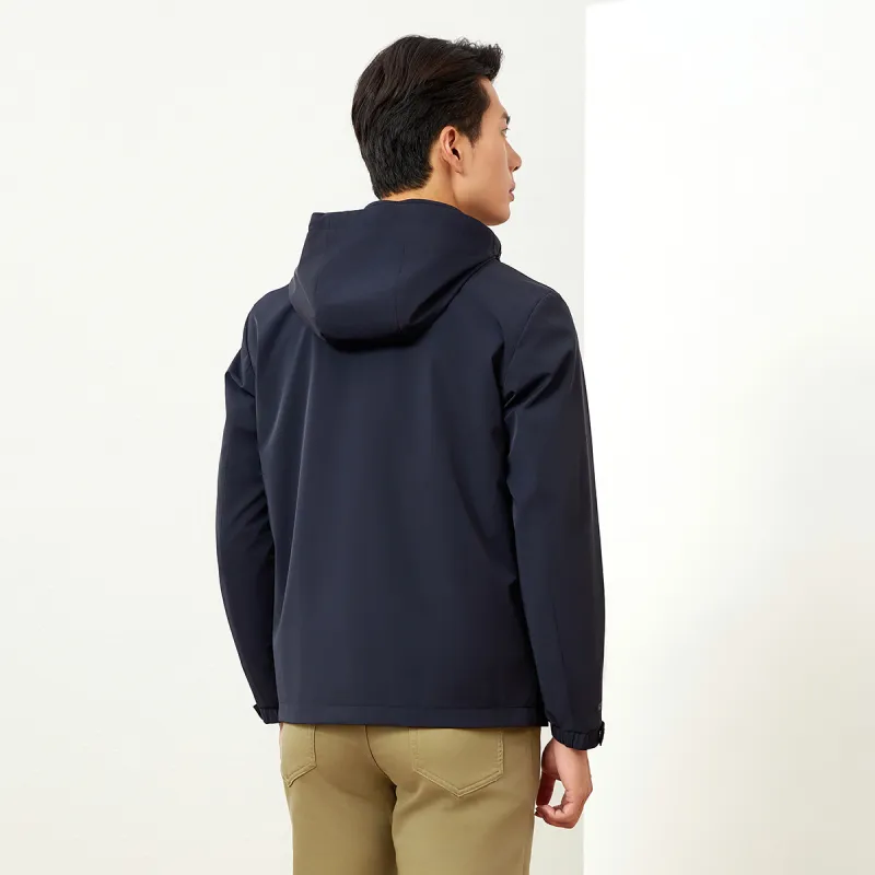 GY Goldlion Jackets Coats Men's Navy Blue-3