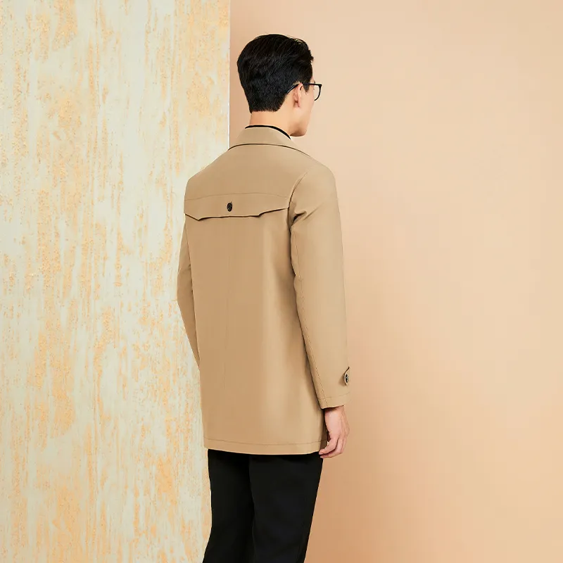 GY Goldlion Trench Coats Men-13