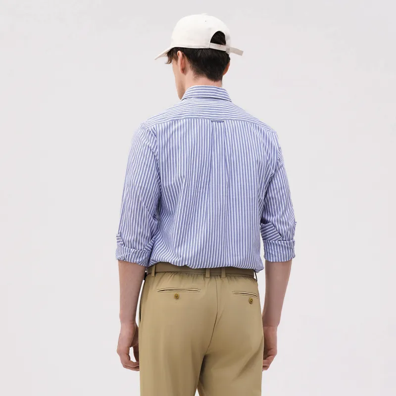 GY Goldlion Shirt Men's Royal Blue-2