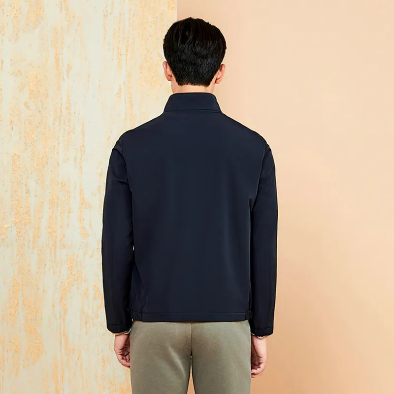 GY Goldlion Jackets Coats Men's Navy Blue-4