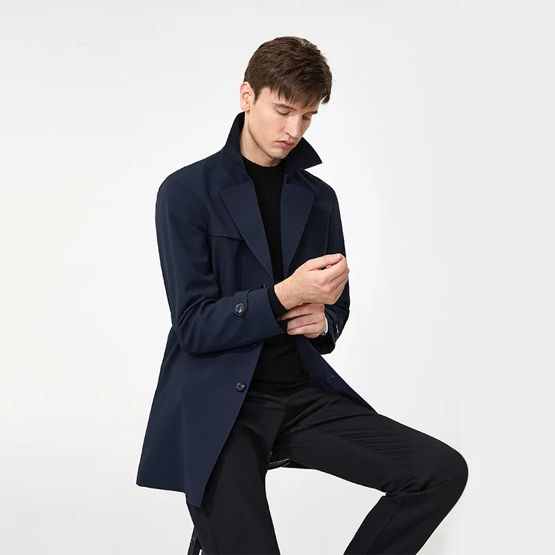 GY Goldlion Trench Coats Men-9
