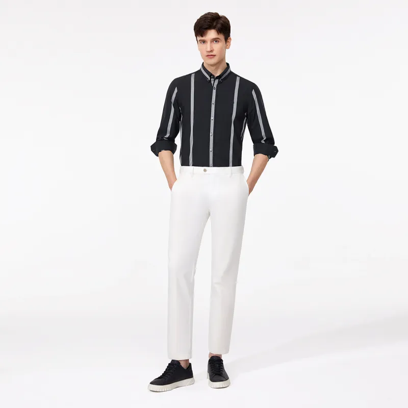 GY Goldlion Shirts Men Black-5