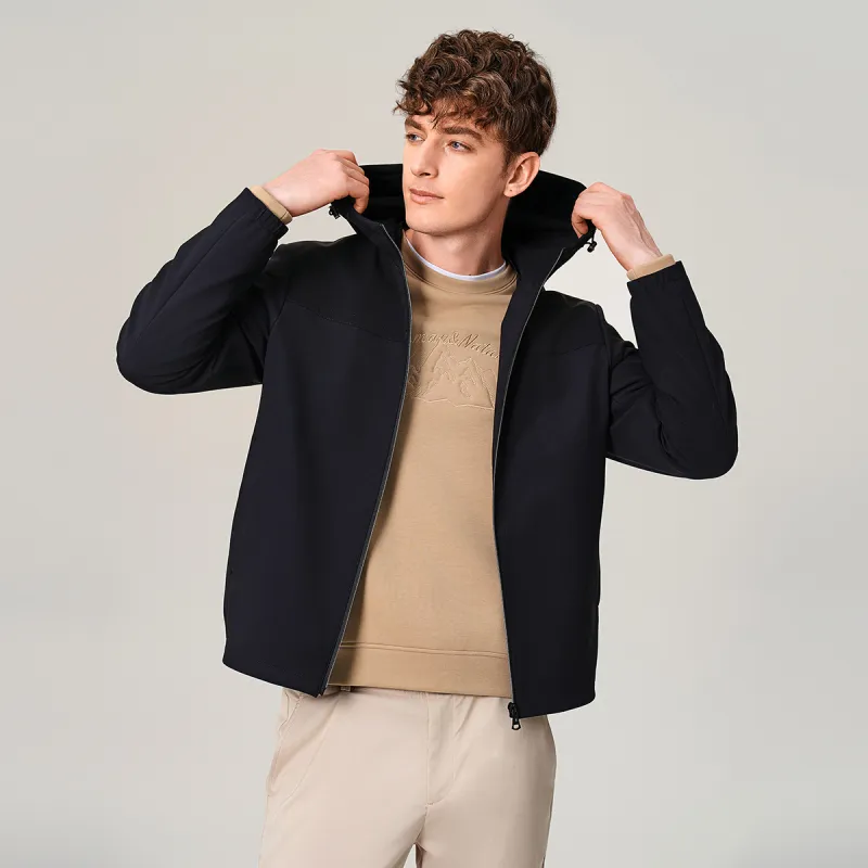 GY Goldlion Jackets Coats Men's Navy Blue-4