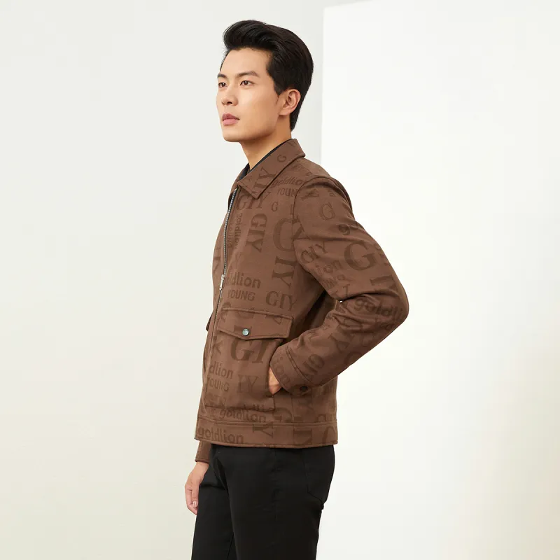 GY Goldlion Jackets Coats Men's Camel-3