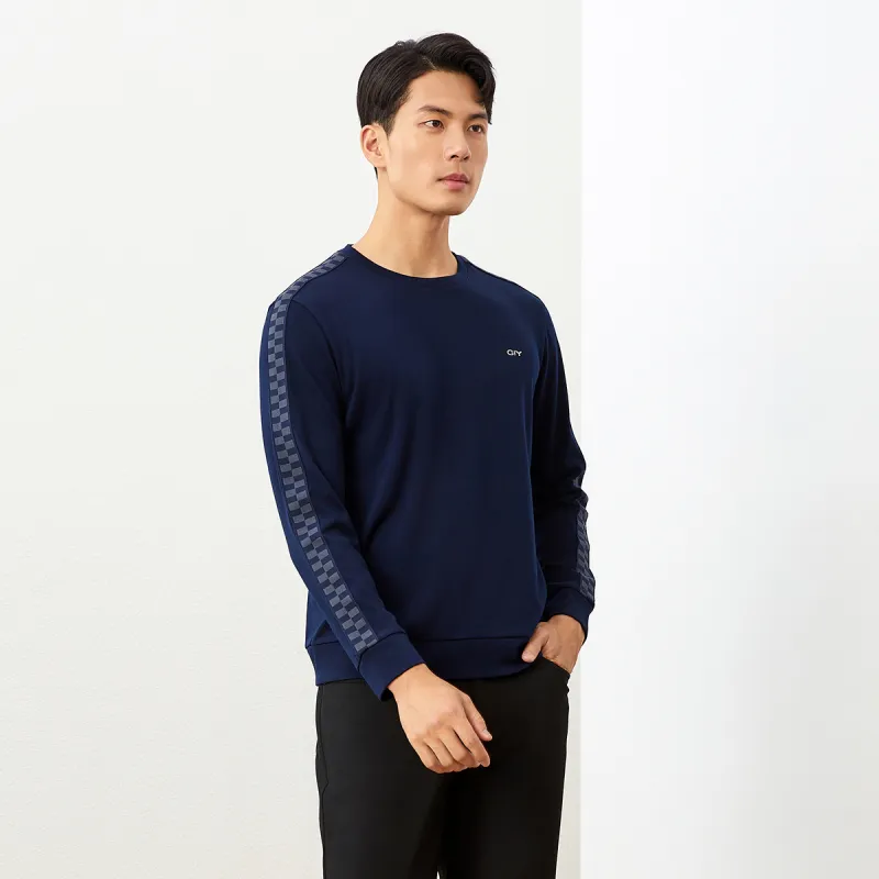 GY Goldlion T Shirt Men's Navy Blue-3