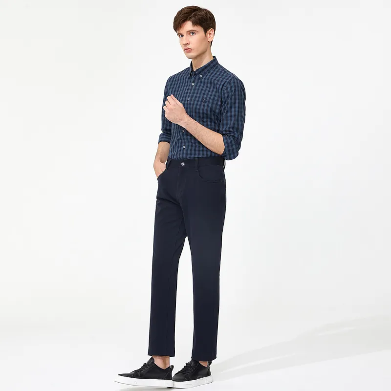 GY Goldlion Shirt Men's Royal Blue-5