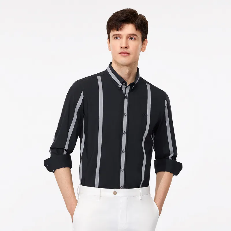 GY Goldlion Shirts Men Black-2
